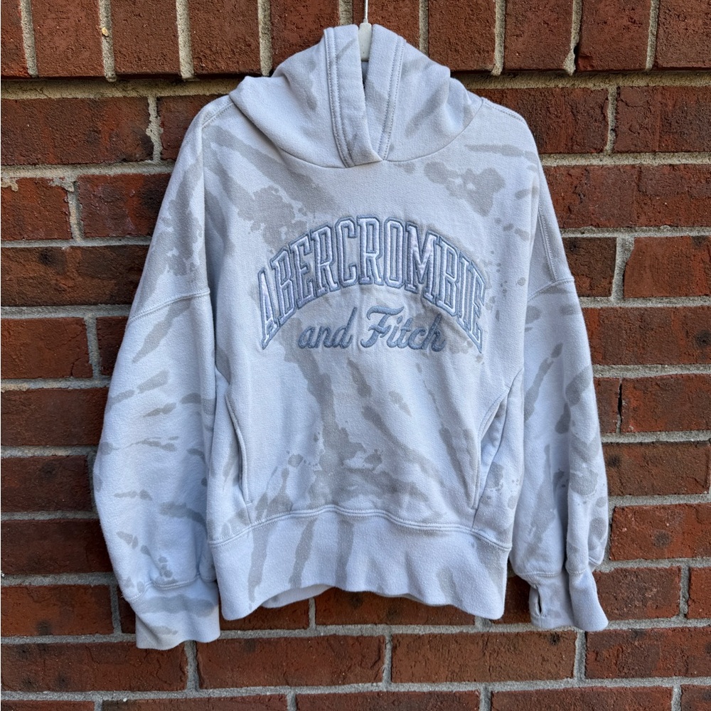Abercrombie & Fitch Camo Camouflage Hoodie Sweatshirt Size 7/8 Kids Girls Child